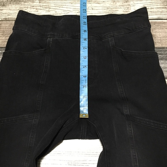 Duluth Trading Pull On Skinny Jeans Women’s 4 Short Black (Inseam 25.5) Stretch - Picture 3 of 9